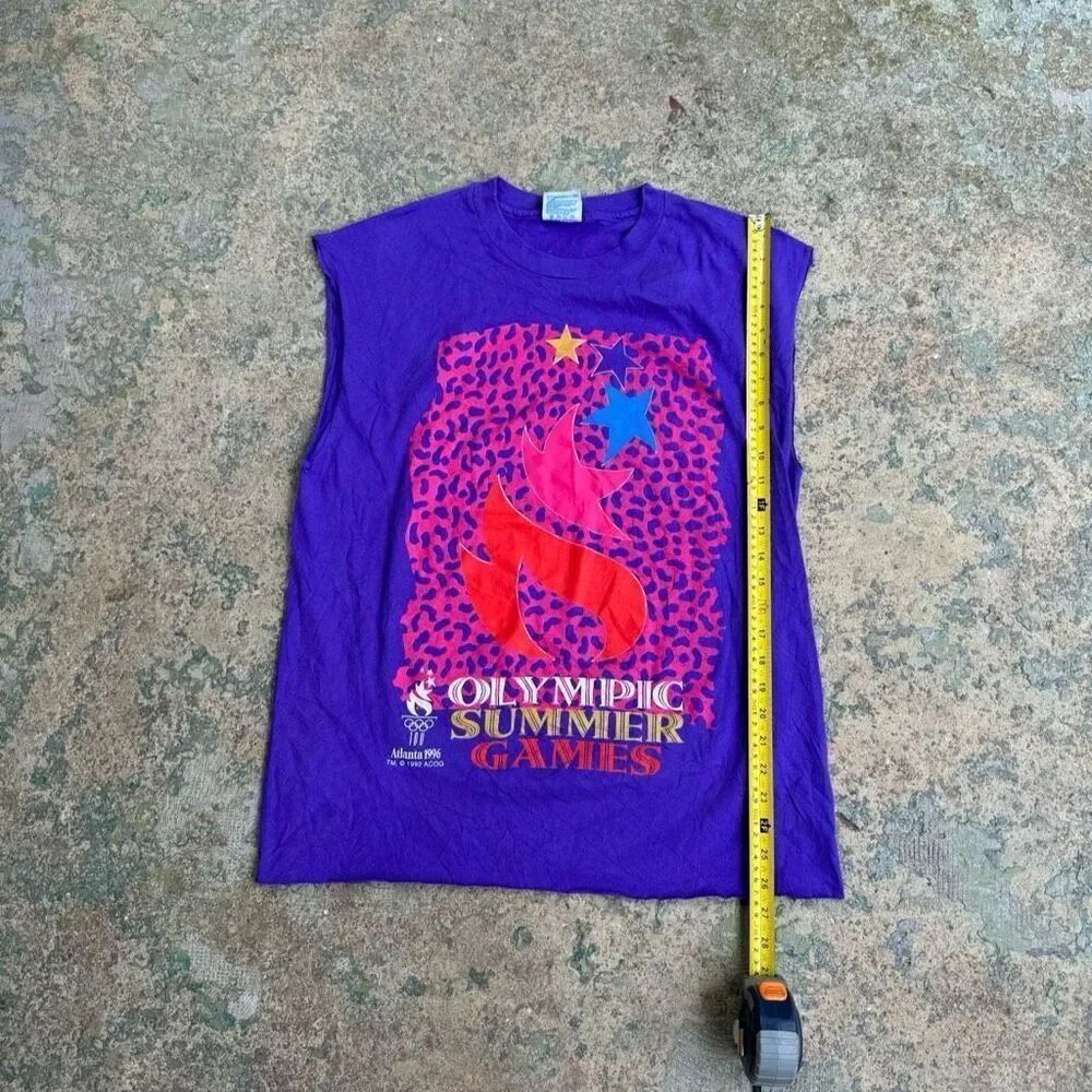 1996 Olympic Summer Games Atlanta Single Stitch Vintage Shirt